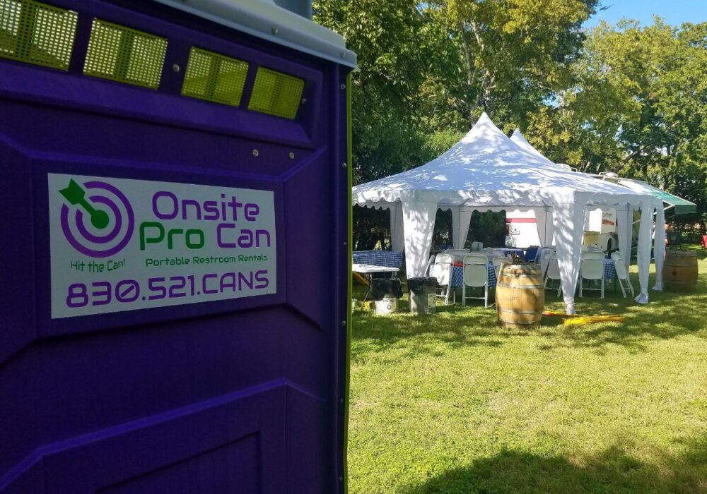 portable toilets for event rentals
