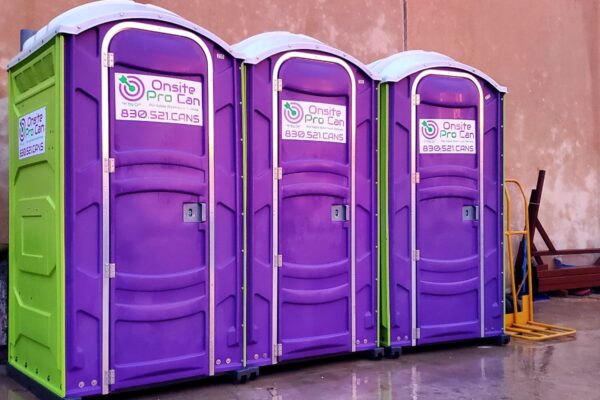 clean portable toilet rentals hill country